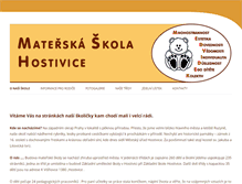 Tablet Screenshot of ms.hostivice.cz