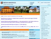 Tablet Screenshot of hostivice.cz